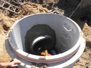 Manhole installation